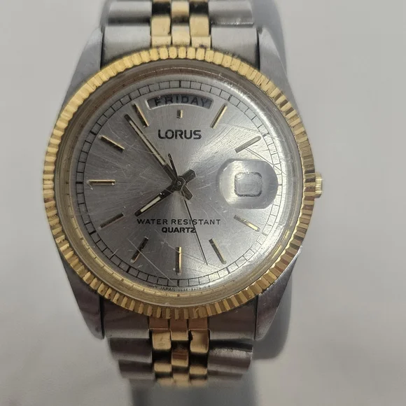 Lorus By Seiko Two-Tone Silver and Gold Watch - Picture 2 of 4